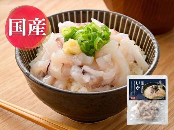 国産 6種セット (本まぐろ / サーモン / 真鯛 / いか / 3種 / 5種) 海鮮丼・刺身用 各1袋【冷凍】